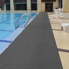 WLWLEO Pool Non Slip Mat Bathroom Anti-Fatigue PVC Rugs 3x20
