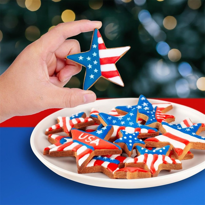 Star Cookie Cutter Set - Gtmkina 5 Pieces Mini Star