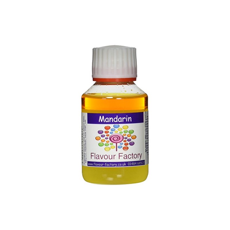 Flavour Factory Intense Food Flavouring, Mandarin, 100 ml