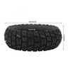 80/65‑6 Electric Scooter Tires Excellent Grip Rubber Electric Scooter Tires