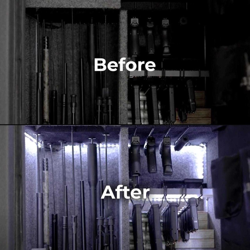 Gun Storage Solutions Gun Safe LED Light Kit and Additional