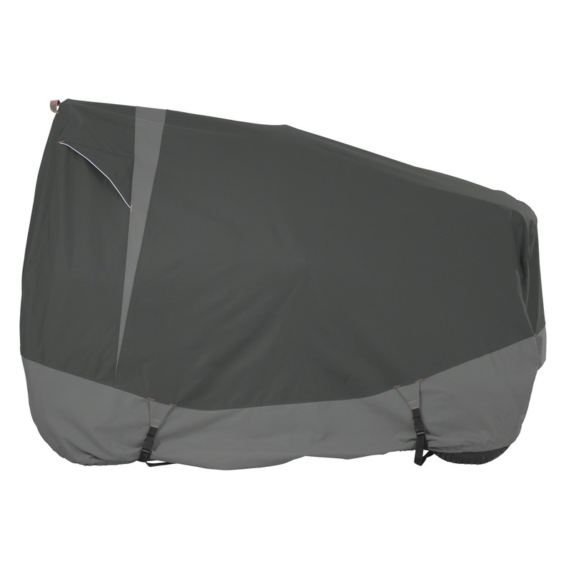 Classic Accessories Heavy-Duty Lawn Tractor Cover, Fits Tractors with Decks