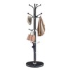 EZIVIEZ Modern Coat Rack Stand, Metal Freestanding Coat Rack with