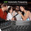 Wireless Microphone Transmitter Receiver System UHF Wireless XLR Transmitter and