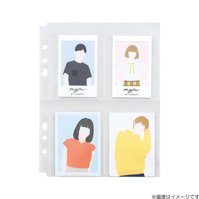 Lihit Lab myfa Collection Pocket, 4 Pockets, A5 N3342