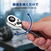 WORKPRO Ratchet Handle, Ratchet Wrench, Socket Wrench, 0.37 inch (9.5