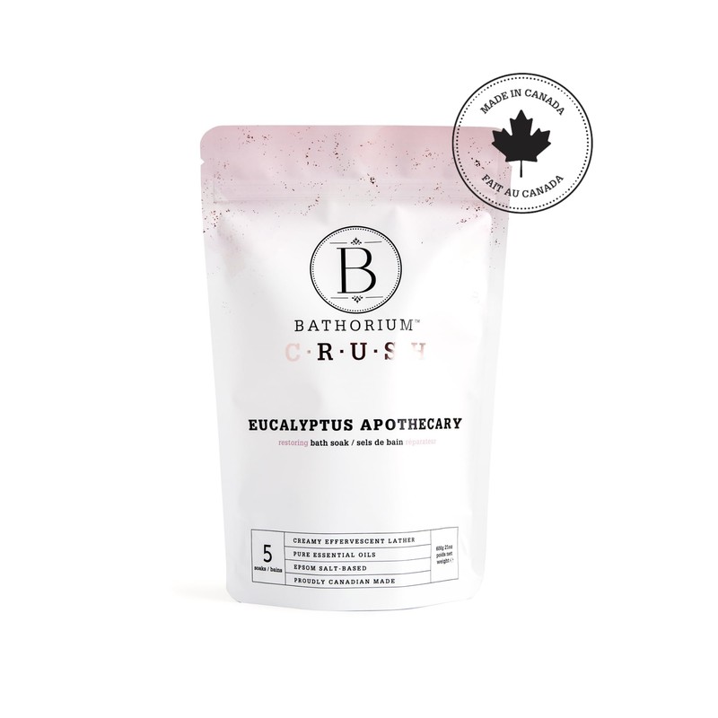 Bathorium Eucalyptus Apothecary Crush, Muscle Recovery Bath Soak, Eucalyptus &