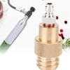 Soda Refill Adapter Machine Maker Brass Connector TR21‑4 Male Thread