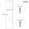 sourcing map 5 Pcs 1mm Mini Micro Twist Drill Bits,