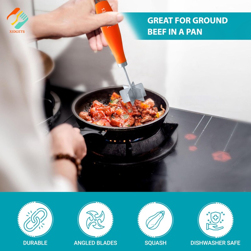 Heavy Duty, Small Stainless Steel modern meat chopper, pastry and