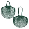 M METERXITY 2-Pack Cotton Mesh Bag, Reusable Washable Mesh Net