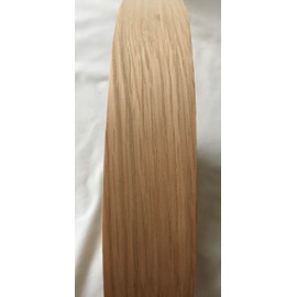 Vale Veneers 18mm Real Oak Edging Tape - 5 metre Roll of Pre Glued Oak Veneer Edging Iron on Edging Strip/Trim/Banding/Cabinet/Shelving/Furniture (18mm)
