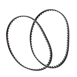 BAND SAW Drive Belt set of 2 Fits - SEARS CRAFTSMAN 113244510 BAND SAW - High Strength Rubber Belt - Replacement Drive Belt - Made In The USA!- Toothed Drive Belt