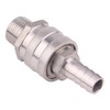 DERNORD 1/2 Inch Stainless Steel Quick Disconnect Set - Beer