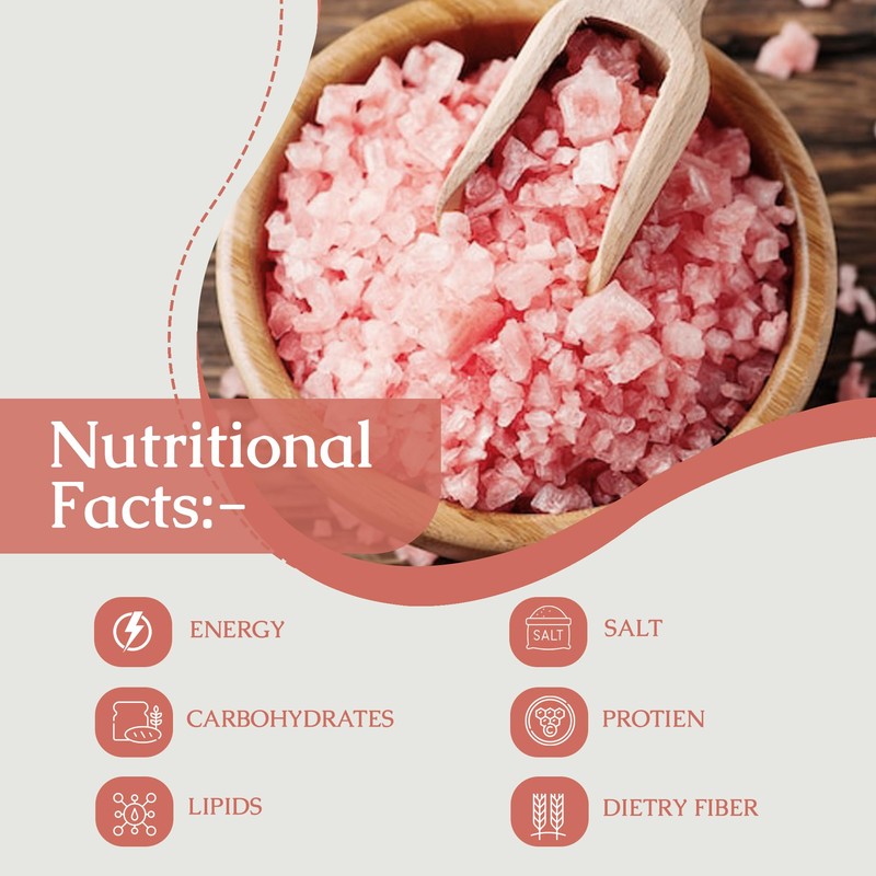 Rulop Himalayan Pink Fine Salt 200g, Vegan Himalayan Rock Salt,