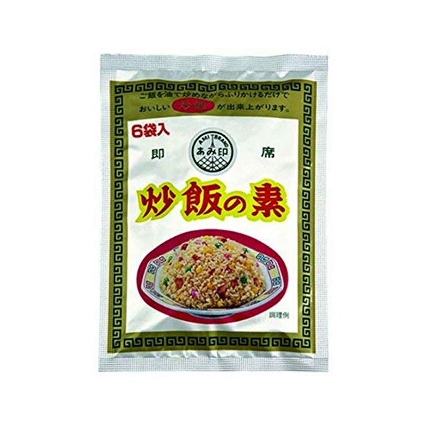 Ami Seal Fried Rice Ingredients 1.3 oz (36 g) (0.2 oz (6 g) x 6 bags x 5