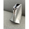 Lancôme Lancome Vegan Leather Makeup Pouch Case Bag Silver