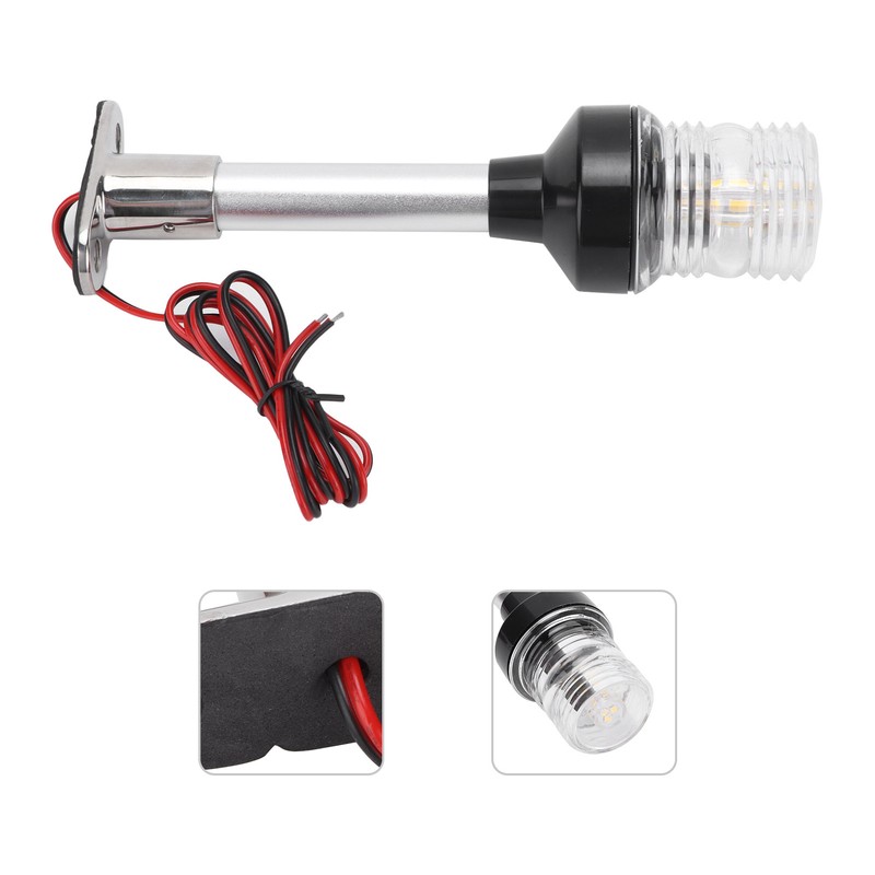 8in Sailing Signal Light DC12V-24V 5W 360° All Round LED