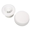 RV Mini Vent Fan White Round Noiseless Compression Resistant Vent