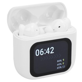 Sxhlseller HiFi 9D Wireless Earbuds ANC ENC Noise Cancelling 5.4 Stereo In-Ear Headphones, LED Touch Screen Charging Case, Experience, 1.5 Hours Music Time