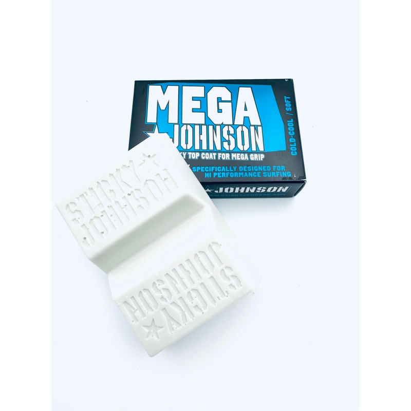Sticky Johnson Mega Johnson Surf Wax – Cool/Cold Water Formula