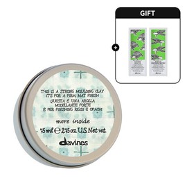 Davines This Is a Strong Molding Clay 75ml (+ Renewing 12ml 2 types) / 다비네스 디스 이즈 어 스트롱 몰딩 클레이 75ml (+리뉴잉 12ml 2종)