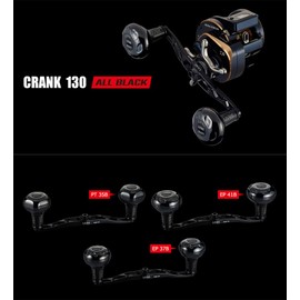 リブレ(LIVRE) 11600 クランク 130 (CRANK 130) Bシリーズ EP41Bノブ搭載 シマノ 右巻き用 オールブラック FRSK130-B41-BKBK