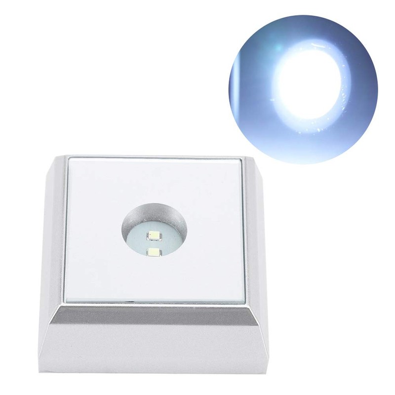 3D LED Elegant Color Changing Display Stand Base for Crystal,Artwork,Diamond