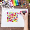 Geometric Stencils for Crafts Reusable Texture Stencils Layering Stencil for