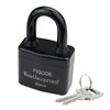 FIGODE® Outdoor Waterproof Padlocks, Covered Heavy Duty Laminated Steel Locks,