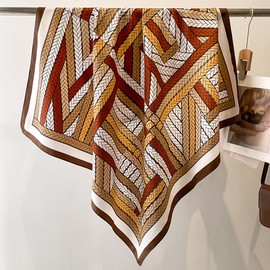 CODCOS Women's Square Silk Like Head Scarf Large 35 inch Silk Feeling Hair Wrapping Satin Scarves for Sleeping Bandanas