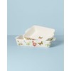 Lenox Butterfly Meadow Rectangular Baker 2-Piece Set, 9.70, Multi