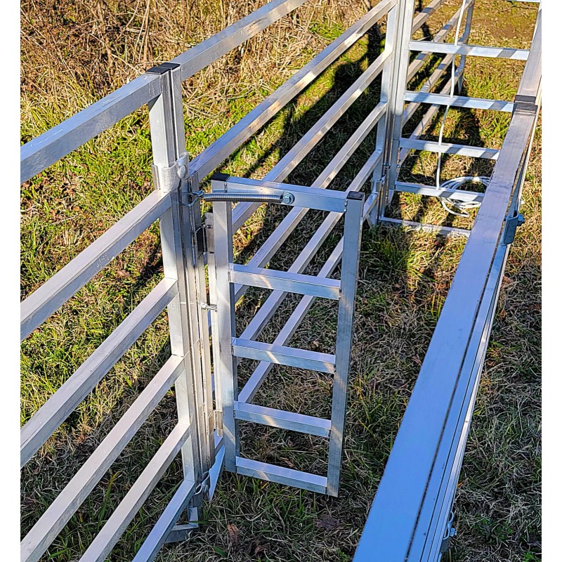 Rite Farm Aluminum Sheep & Goat Anti Backup Gate for