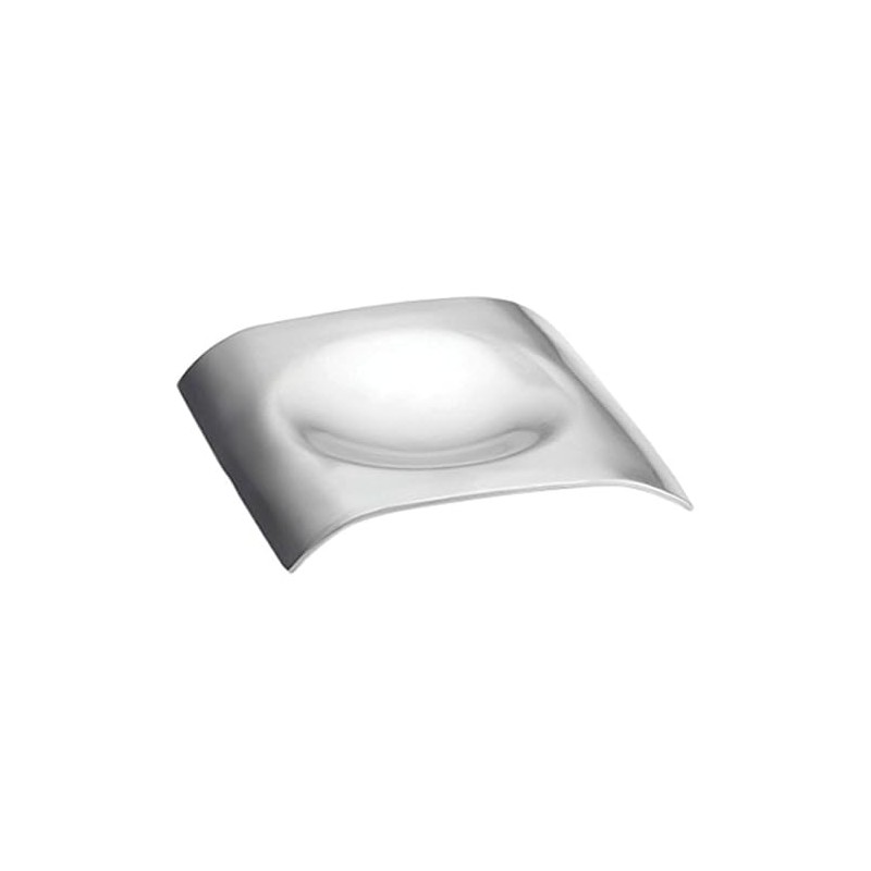 TableCraft HB3, 5" Square Stainless Steel Spoon Rest, Stylish and
