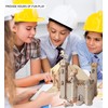 Puzzled 3D Puzzle Castle Set Wood Craft Construction Model Kit,