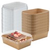 30 Pack 45oz Large Charcuterie Boxes with Clear Lids, To