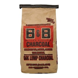 B&B Charcoal Oak Lump Charcoal, 4540 GR - Set of 2