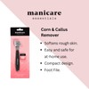 Manicare Corn And Callus Remover, Pedicure Tool For Safely Removing