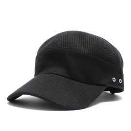 Sense of Grace Special Order Product, Large Size, Thermal Cap, Waffle Buzz Cap, Highly Functional, Washable, UV Protection, Quick Drying, Soft, Waffle Material, Black