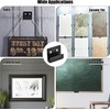 10 Pack Wall Mounted Mirror Clips Stainless Steel U Brackets