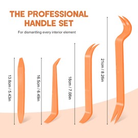 MumdoYAL Car Repair Removal Tool Set - 4-Piece Set, Plastic Lever for Removing and Reattaching, Tools for Disassembly