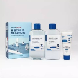 UnKnown Round Wrap for Men Birch Moisture Toner 200ml + Moisture Lotion 200ml + Foam 40ml Special / 라운드랩 포 맨 자작나무 수분 토너 200ml+수분 로션 200ml+폼 40ml 기획