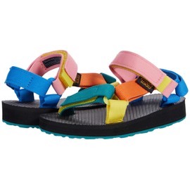 Teva Original Universal Sandal, 90s Multi, 2 US Unisex Little Kid