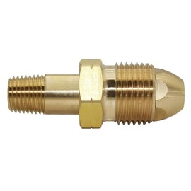 ME318P Tank Connectors, Tank Nut Replacement, Brass