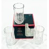 Cristal D'arques Longchamp highball 4 Crystal Glasses 12-oz