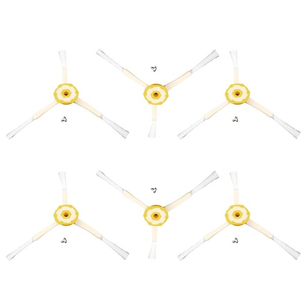 KEQAR 6 Side Brushes Compatible with Roomba Series 500, 600