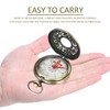 1 Pocket Watch Compass And 1 Pocket Watch Chain, Metal