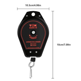 Hilitand 0.6kg-2kg ES620 Spring Balancer Retractable Tool Holder Hanging Retractable Hanger for Assembly-line