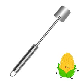 Corn Peeler, Corn Peeler for Corn on The Cob, Stainless Steel Corn Stripper, Sweet Corn Peeler for Kitchen, Corn Cob Stripper Tool, Corn Planer Thresher, Corn Remover with Ergonomic Handle