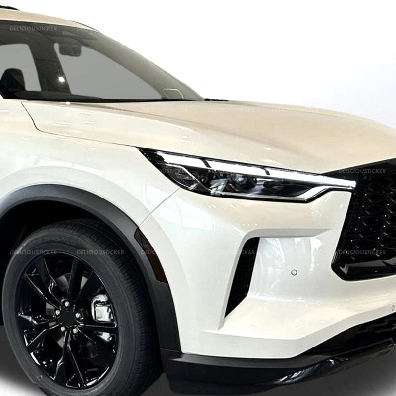deliciousticker For 2022-2025 Infiniti QX60 Front Side Markers SMOKE Decals